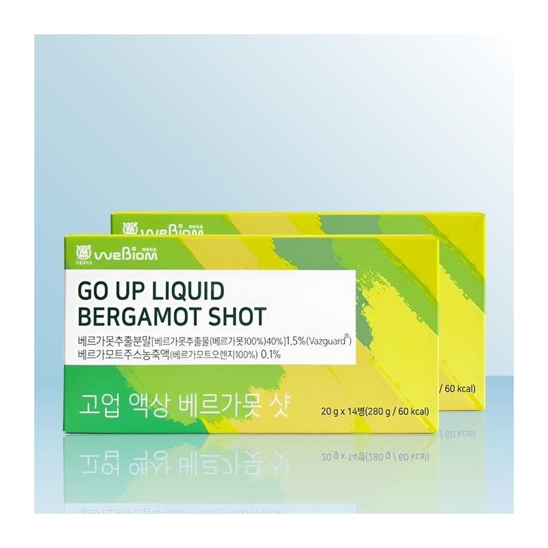 stomach biome Webiome Goup Liquid Bergamot Shots (20g x 14