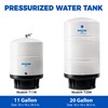 iSpring T11M 11 Gallon Pre-Pressurized Water Storage Reverse Osmosis Systems