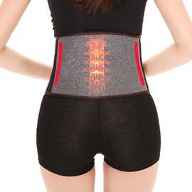 Back Warmer Waist Protection Kidney Warmer Winter Heat Belt Self-Heating Abdominal Heat Magnetic Field Therapy Kidney Protection Waist Belt Back Support Kidney Belt Heat Protection Belly Belt with
