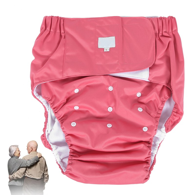 Adult Diaper Adjustable Washable Elderly Diaper Reusable Incontinence Nappy Pants705