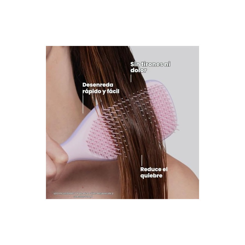 Tangle Teezer - cepillo para polvo desenredante grande, recto a