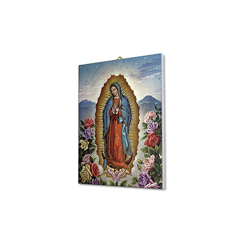 Holyart Canvas Picture on Canvas 25 x 20 cm Guadalupe