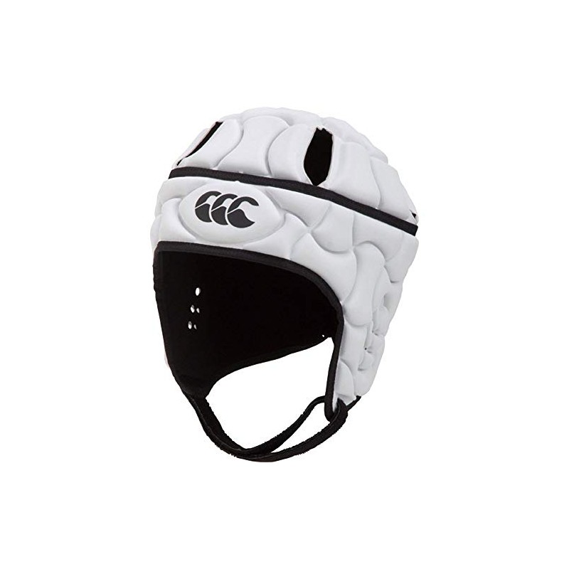 Canterbury AA05382 Club Plus Rugby Headgear, white