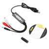 USB Audio Capture Recorder Card Converts Turntable LP/Cassette Tape Audio