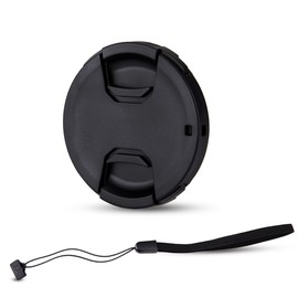 JJC 40.5mm Front Lens Cap Cover + Elastic Anti-Loss Cap Keeper Leash for Sony ZV-E10 II ZV1F ZV-1F A7C A7CII A7C II A6700 with Sony 16-50mm Kit Lens or FE 28-60mm Kit Lens & More 40.5mm Thread Lenses
