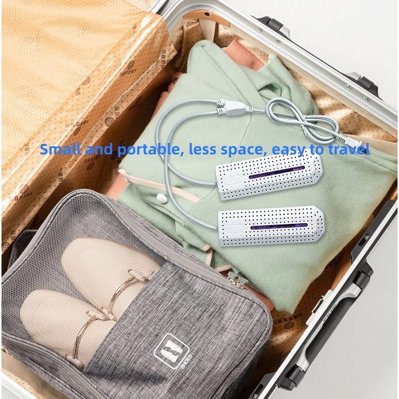 Shoe dryer-Portable, Three speed timing, intelligent constant heat, violet sterilization,