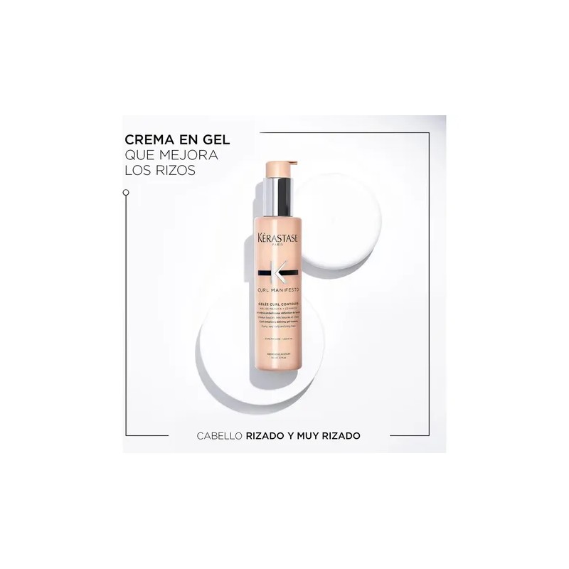 Gel crema Kérastase Gelée Curl Contour de 150mL