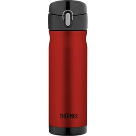 Thermos Stainless Steel Vacuum Insulated Commuter Bottle 470mL, Red