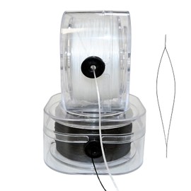 Looconi Crystal Stretchy String 197 Yards with Organizing Case Sturdy Elastic String Cord for Jewelry Making, Necklaces, Beading and Crafts