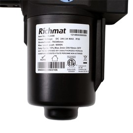 Adjustable Bed Richmat Model HJA58 8 Pin Foot Actuator Motor Stroke/Install 70/245mm Replacement