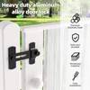180 Degree Flip Sliding Barn Door Lock for Privacy -