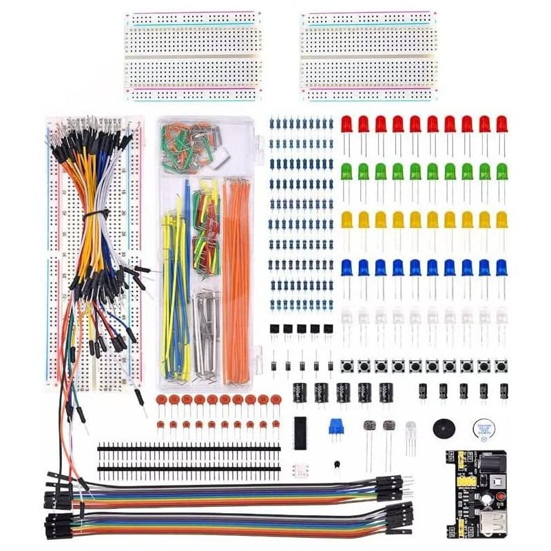 YMS PARTS Electronic Components Set (Introduction to Electronic Crafts +