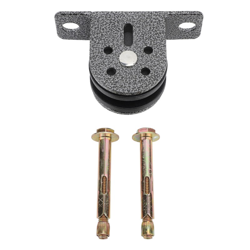 Wall Mount Pulley Wheel Iron Heavy Duty Traction Silent Fixed