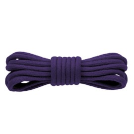 Kilter 100% Cotton Round Shoelaces - Purple - 90 cm - 36 inch (1 Pair)