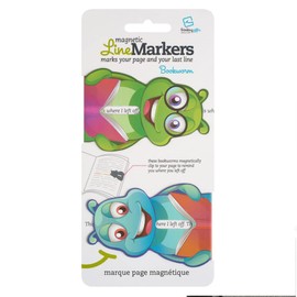 Linemarker Page Marker | Book Holder | Magnetic Bookmarks Set of 2 | Magnet Page Holder Clip for Reading | Book Marker | Gift Idea for Readers, Book Lovers