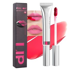 Peel Off Tattoo Lip Stain, Tinte De Labios Peel Off, Lápiz Labial Resistente al Agua y de Larga Duración, Lápiz Labial Líquido Mate Nude, Color Altamente Pigmentado Peel Off Lip Stain (110#,lip)
