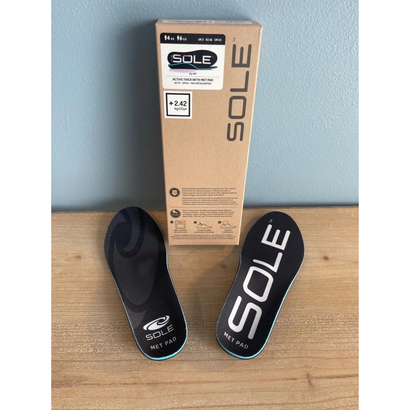 SOLE Active Thick Arch Support with Met Pad