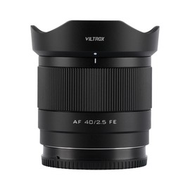 VILTROX AF 40mm F2.5 FE Mount Lens for Sony, 40mm f/2.5 Full Frame Auto Focus Prime Lens for Sony a7cr a7ii a9iii a7cii a7rv a6700 a7iv a7iii a6400 ZV-E10 a6600 a6000 a6700 a6300