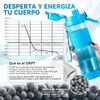 Botella de Agua Alcalina,Botella de Agua Filtro de 22 Onzas,Filtro