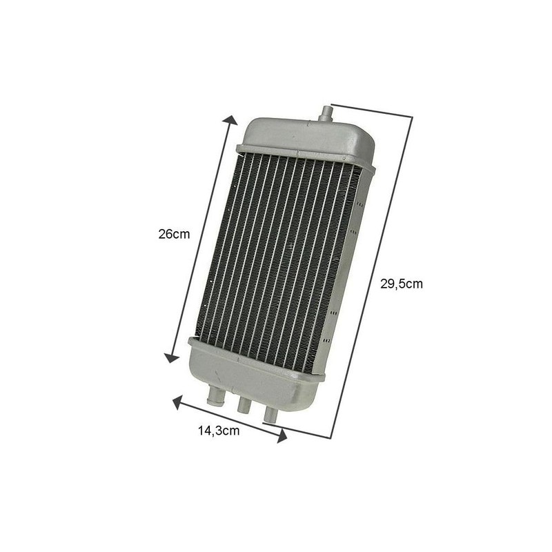 2EXTREME Radiator Compatible with Aprilia RX, SX SM, Derbi Senda