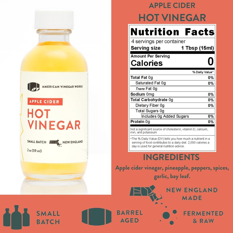 American Vinegar Works - Apple Cider Vinegar Sampler Pack -