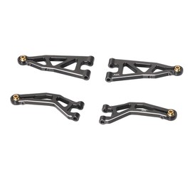 KYX Racing Aluminum Front Suspension Arm Set Upgrades Parts Accessories for 1/18 RC Car ARRMA Grom Mega