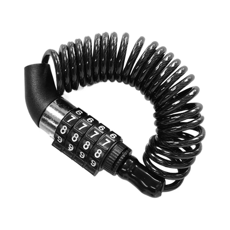 Candado Para Casco De Moto O Bici Con Combinación 4