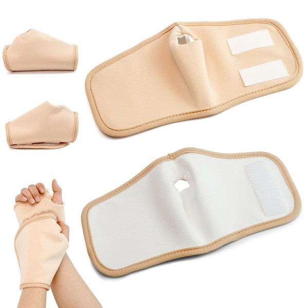 CINDALOG 2pcs Castor Oil Packs for Hands, Reusable Hand Castor