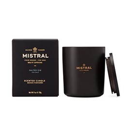 Mistral Men's Scented Candle Soy Salted Gin