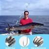 YODOOLTLY Fishing Lures Set, Fishing Lure Soft Baits 3D Eyes