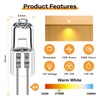 Pack of 12 G4 Halogen Bulbs 10 W 12 V,