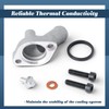 Esttlamer 420222494 Thermostat Housing Cover Compatible with Can-Am Commander 800