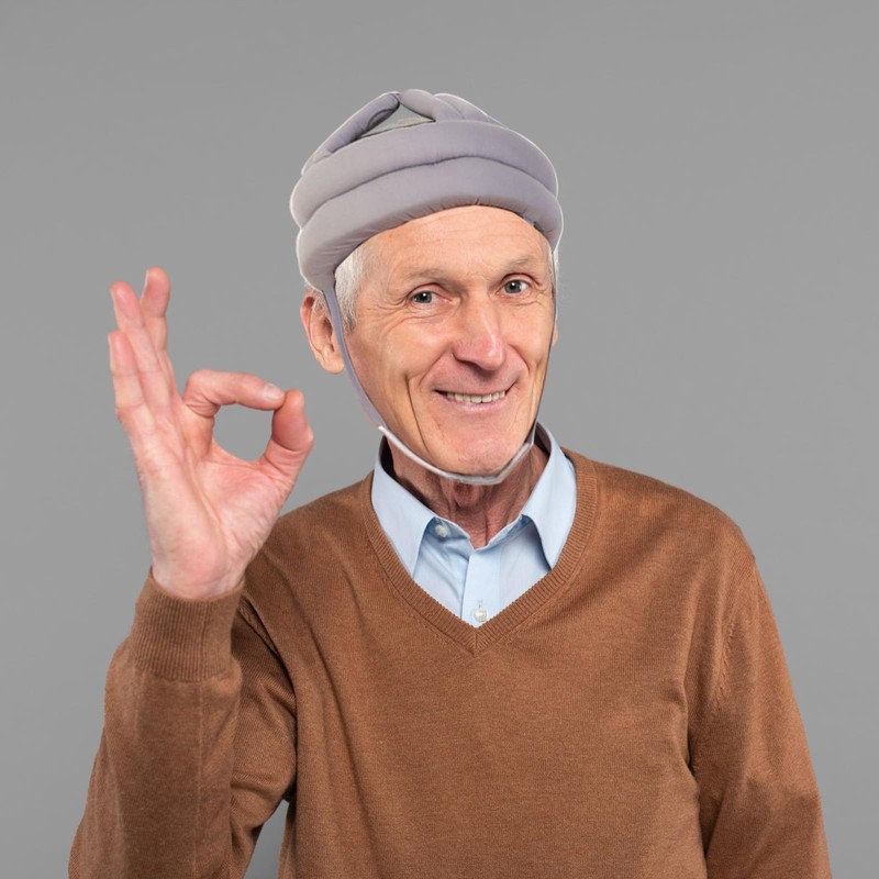 Comfortable Protective Helmet, Comfortable Head Protection, Head Protection for Elderly