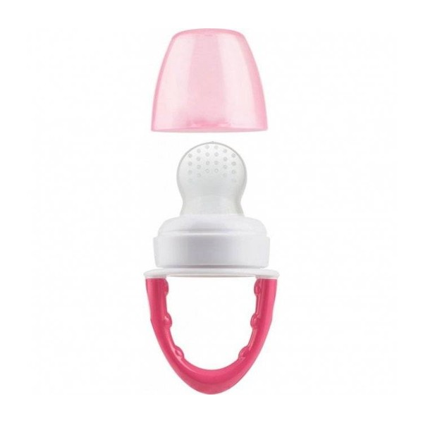 DR. BROWN'S FRESH FIRSTS FEEDER SILICONE PINK 4m+