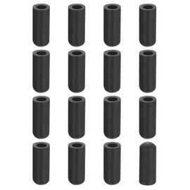 sourcing map 56Pcs Chair Leg Caps, 3mm (1/8 Inch) Non-Marking PVC Chair Leg Tips Non-Slip Chair Leg Floor Protectors Round Table Covers End Caps for Furniture, Black