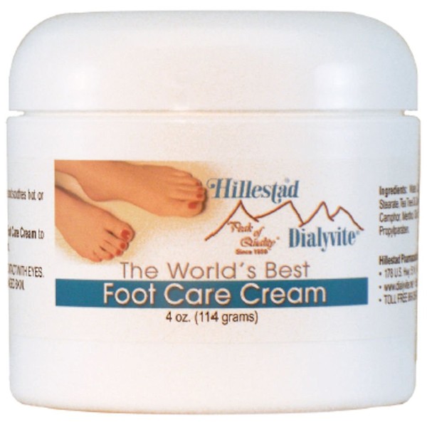 Dialyvite - The World's Best Foot Care Cream - 4 oz