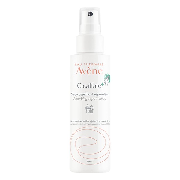 Eau Thermale Avene Cicalfate+ Absorbing Soothing Spray to dry and restore irritated skin, 3.3 oz.