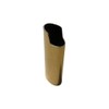 Shiny Gold Metal Shell Lighter Case Cover Holder Fits Bic