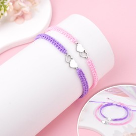 MANVEN Friendship Bracelet Best Friend Gift for Girls Women Matching Bracelets for Friend Bestie Birthday Christmas Bff Gifts for Best Friend Female Friendship Gift for Girls Women