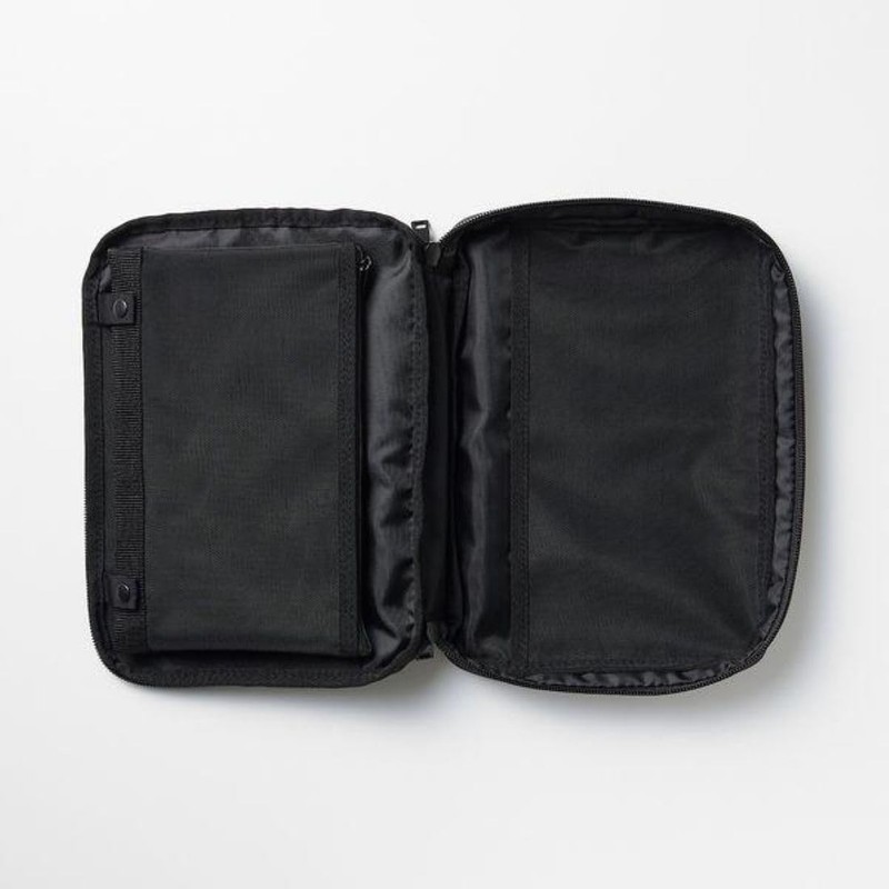 Muji NDD93A1S Notebook Cover with Removable Pen Case Black for