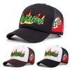 UMiCHOi Embroidery Trucker Hat Cute Motion Dad Hat Mesh Baseball