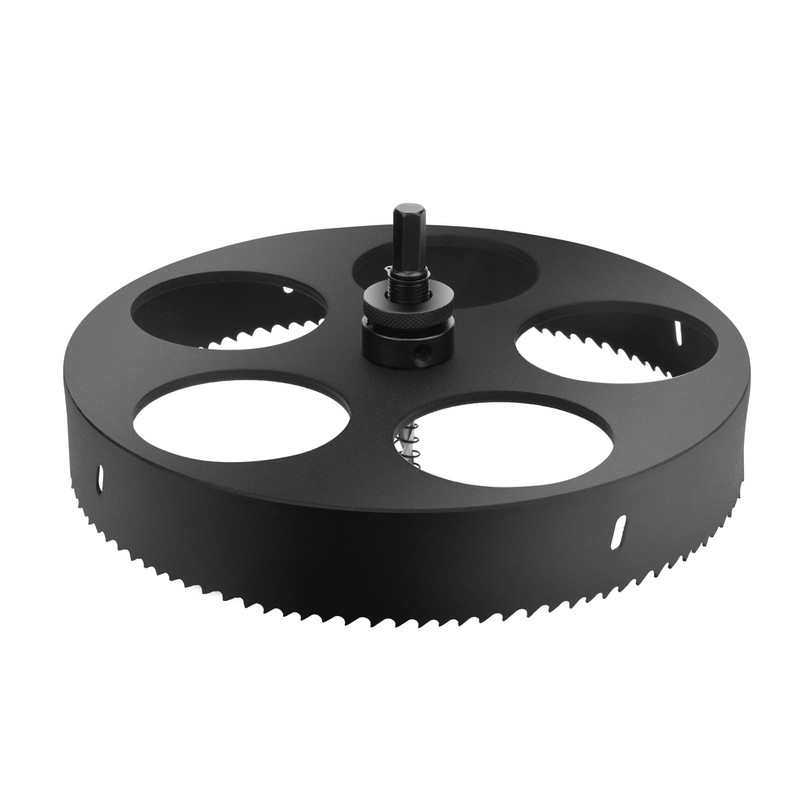 10" 丨254mm Hole Saws with Heavy Duty Arbor HSS Bi-Metal