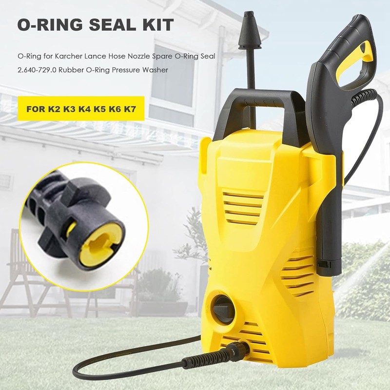 Zalizr 20 Pcs O-Ring Set Compatible with Karcher K2 K3
