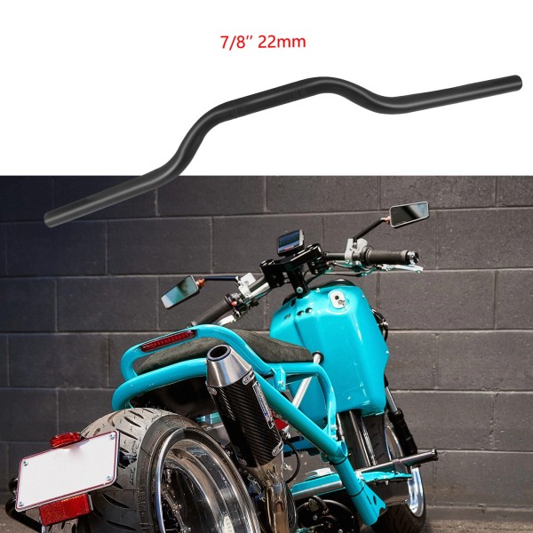 JMTBNO 7/8'' 22mm Motorcycle Drag Bar Handlebar Balck For Honda