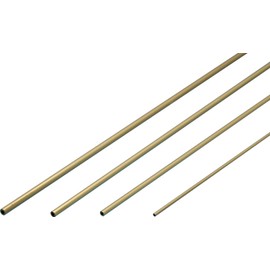 Albion Alloys SFT1 Slide Fit Pack 4 Pcs - 0.4mm,0.6mm,0.8mm,1.0mm Brass Tube