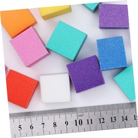 Healeved 1bag Colorful Nail Sponge Files for Smooth and Shiny Nails Portable Buffing Blocks for Manicure and Pedicure Gentle Polisher for Home and Salon Use
