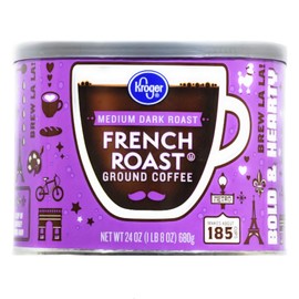 Kroger French Roast Medium Dark Roast Ground Coffe 24 oz