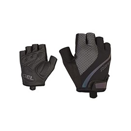 Ziener Women's CAERSTIN Cycling/Mountain Bike/Cycling Gloves, Short Finger, Breathable, Cushioning, Black, 6