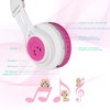 Riwbox CT-7 Cat Ear Bluetooth Headphones, LED Light Up Bluetooth