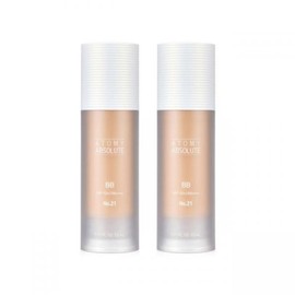 Atomy Absolute BB Cream No. 21 33ml (SPF50+) 2pcs / 애터미 앱솔루트 비비 크림 21호 33ml(SPF50+) 2개